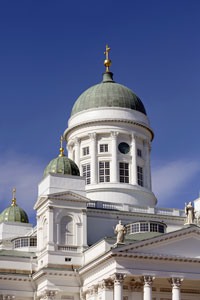 Cathedral in Helsinki, Finland