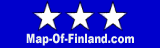 map of Finland